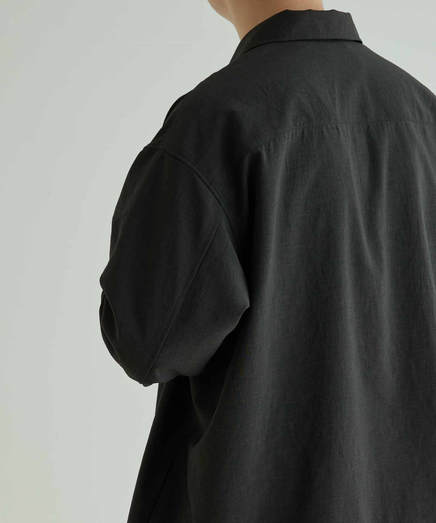 ADAM ET ROPE'「【RIRANCHA/リランチェ】ワイドシルエット シャツジャケット / 速乾 / 冷感 / イージーケア / ユニセックス」|ブルゾン・スタジャン|