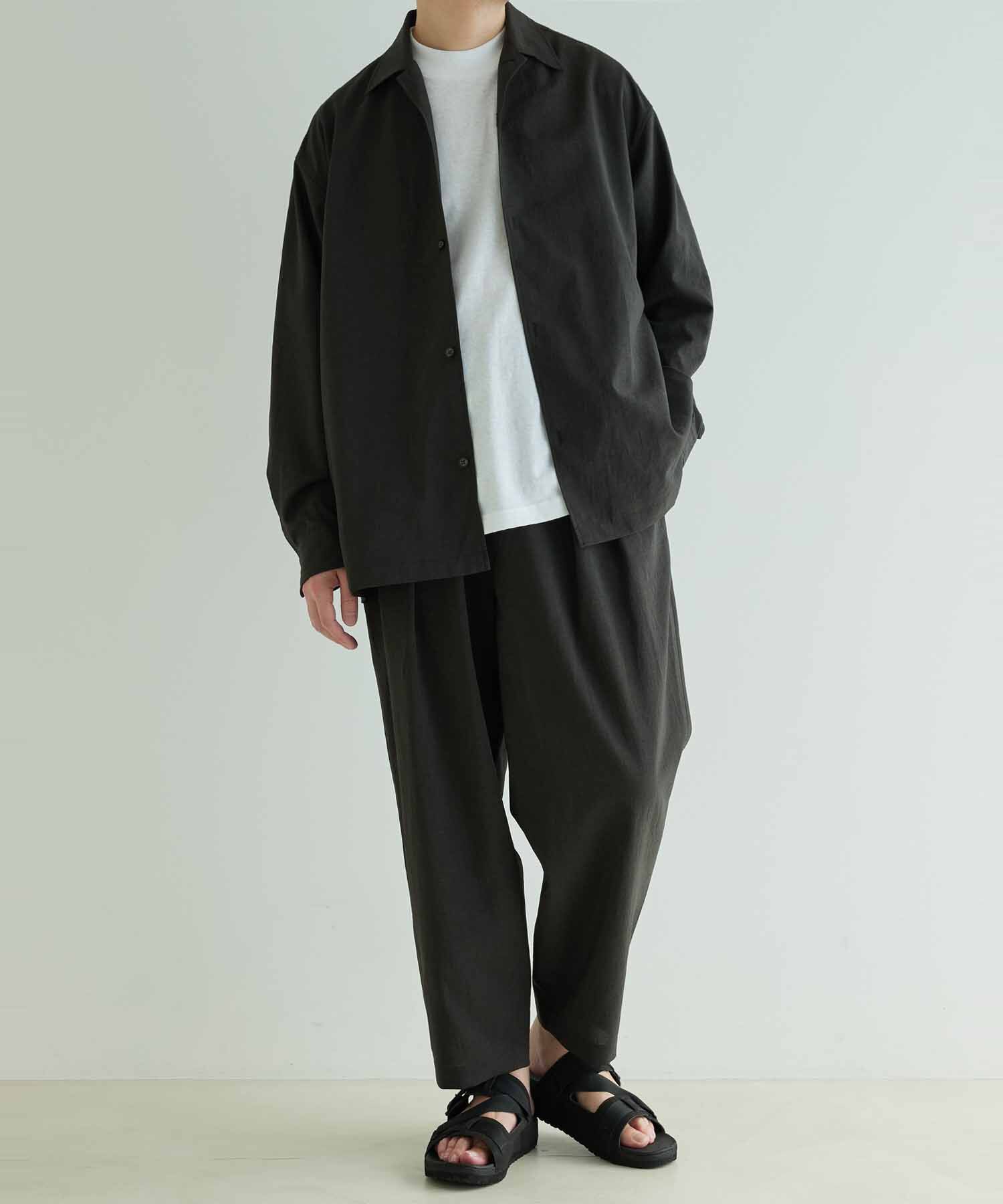 ADAM ET ROPE'「【RIRANCHA/リランチェ】ワイドシルエット シャツジャケット / 速乾 / 冷感 / イージーケア / ユニセックス」|ブルゾン・スタジャン|