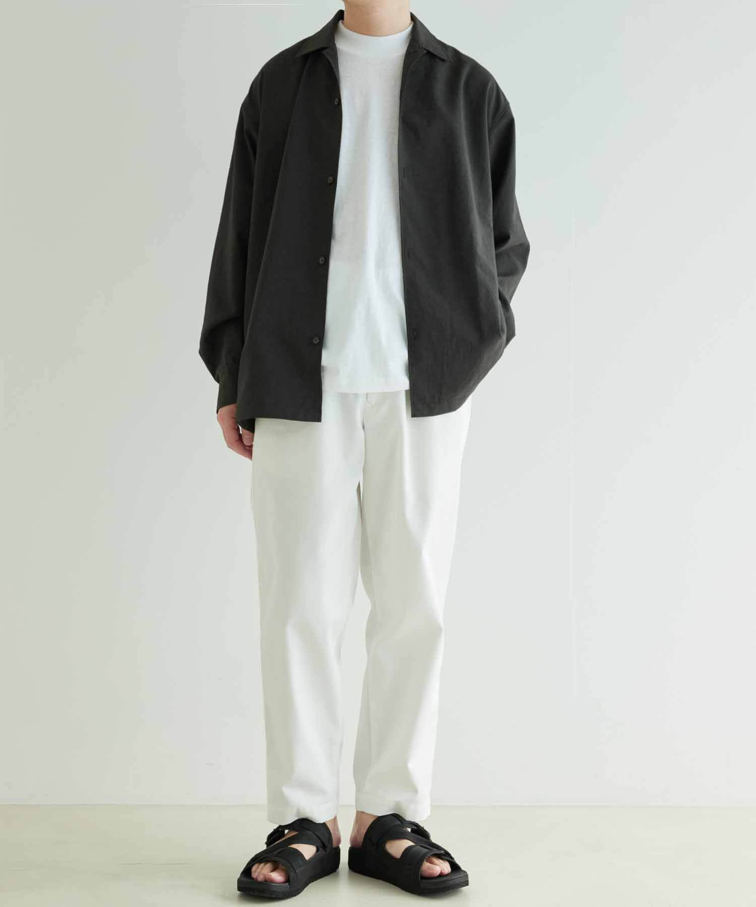 ADAM ET ROPE'「【RIRANCHA/リランチェ】ワイドシルエット シャツジャケット / 速乾 / 冷感 / イージーケア / ユニセックス」|ブルゾン・スタジャン|