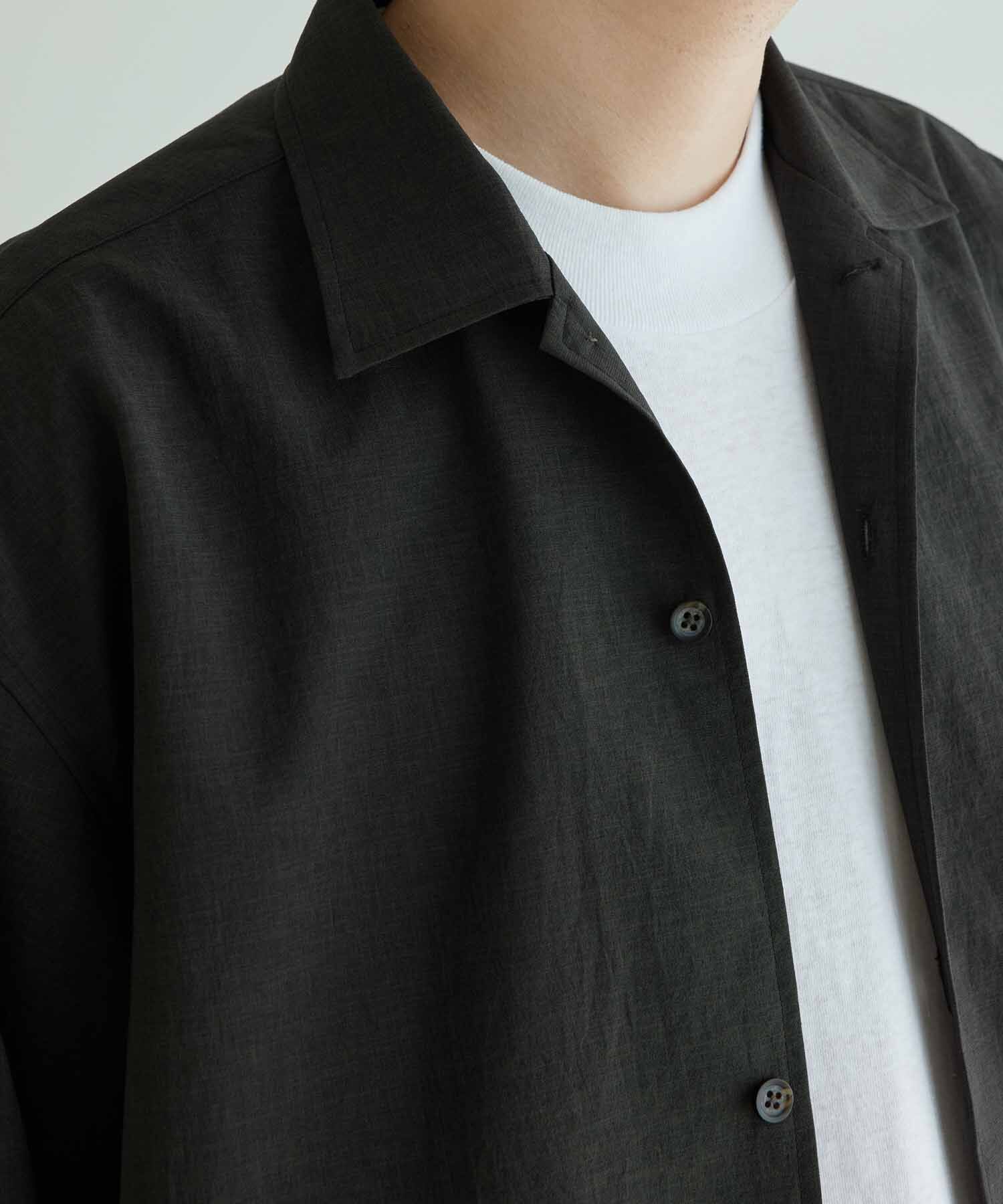 ADAM ET ROPE'「【RIRANCHA/リランチェ】ワイドシルエット シャツジャケット / 速乾 / 冷感 / イージーケア / ユニセックス」|ブルゾン・スタジャン|