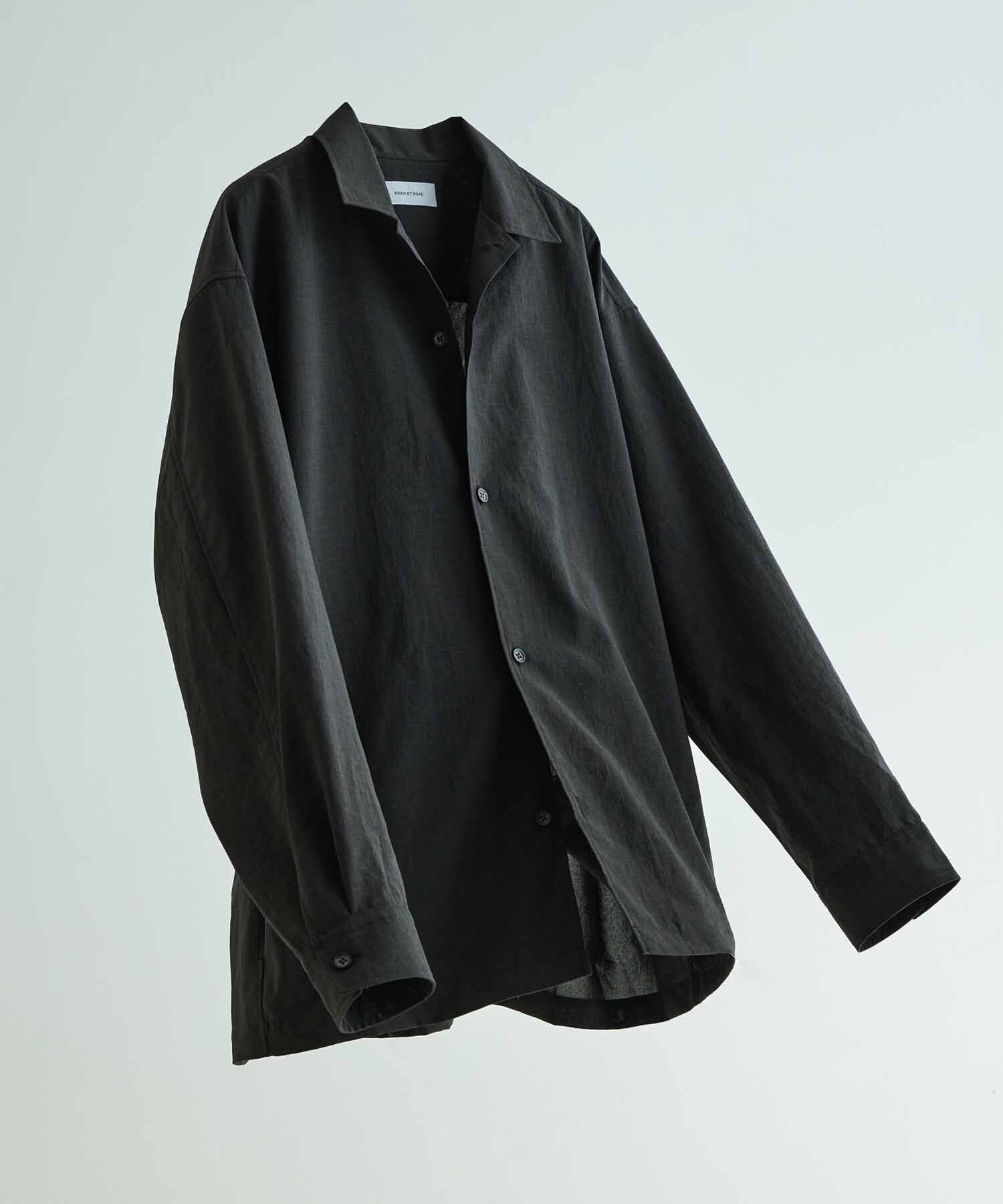 ADAM ET ROPE'「【RIRANCHA/リランチェ】ワイドシルエット シャツジャケット / 速乾 / 冷感 / イージーケア / ユニセックス」|ブルゾン・スタジャン|