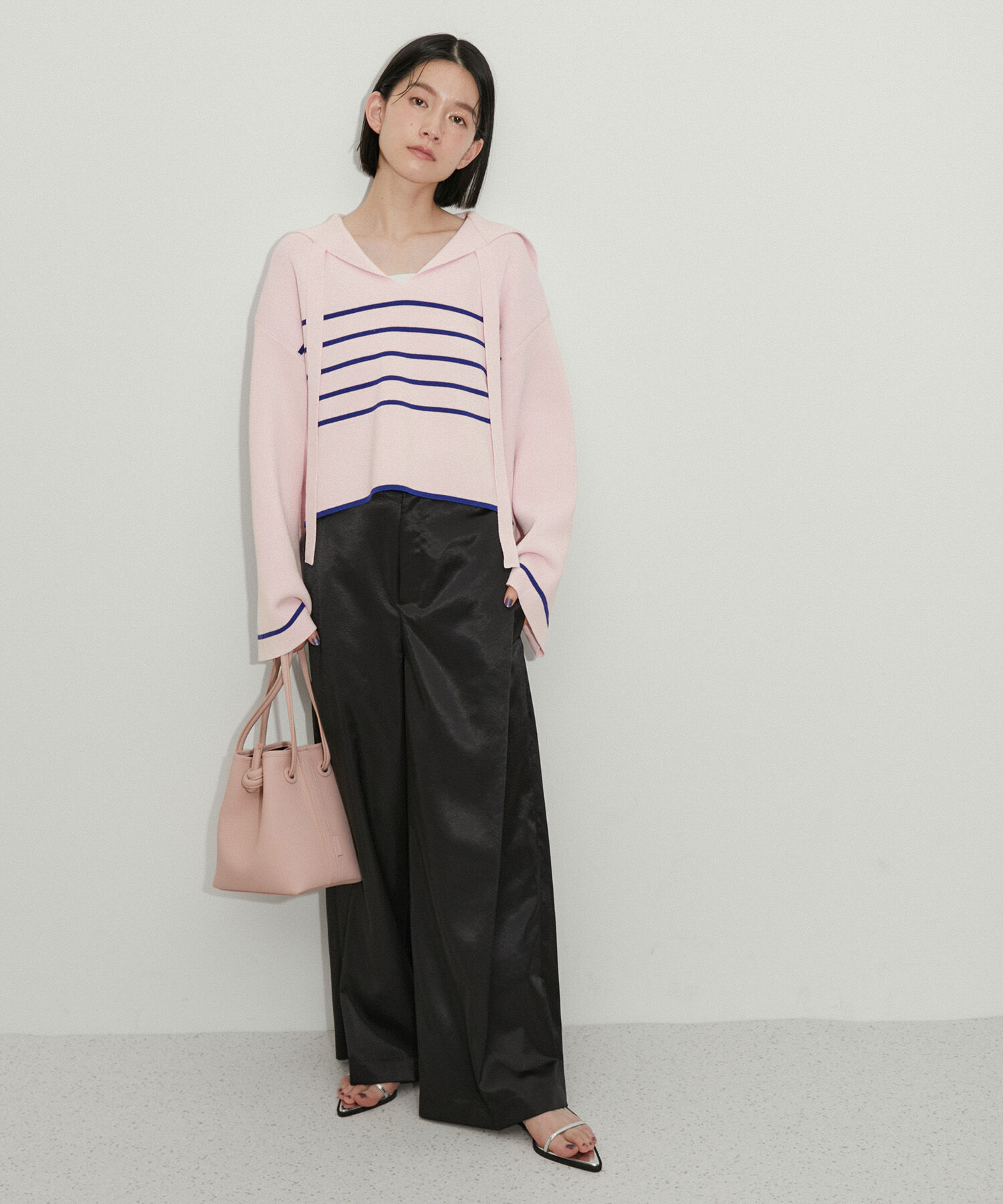 ADAM ET ROPE'「ミラノリブニットプルオーバー」|ニット・セーター|