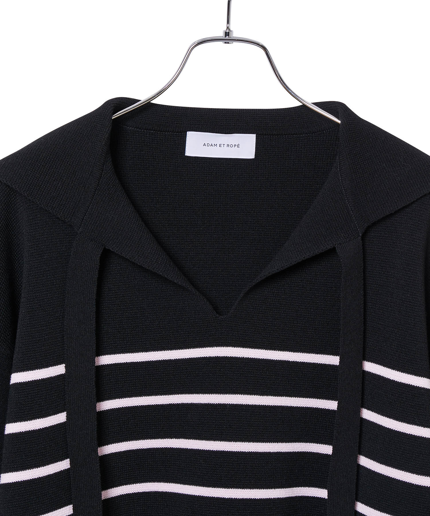 ADAM ET ROPE'「ミラノリブニットプルオーバー」|ニット・セーター|