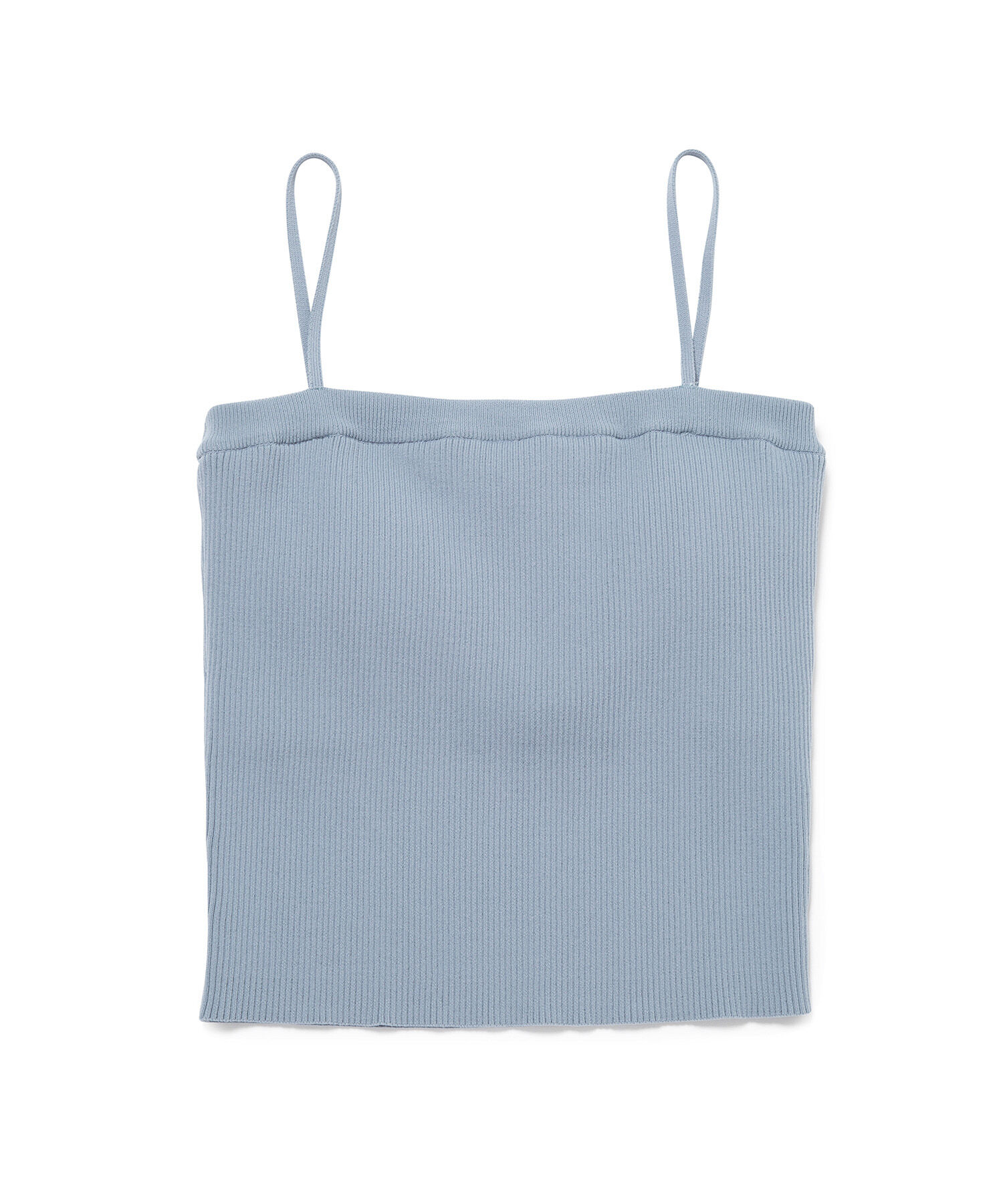 ADAM ET ROPE'「カップ付きリブニットキャミソール」|キャミソール|