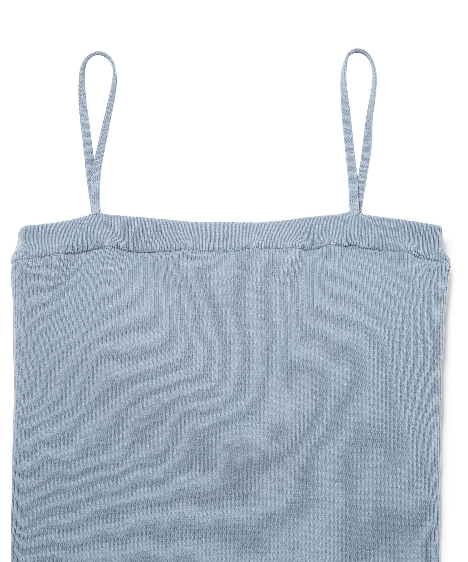 ADAM ET ROPE'「カップ付きリブニットキャミソール」|キャミソール|