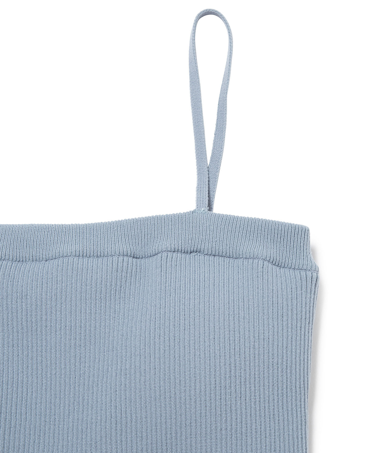 ADAM ET ROPE'「カップ付きリブニットキャミソール」|キャミソール|