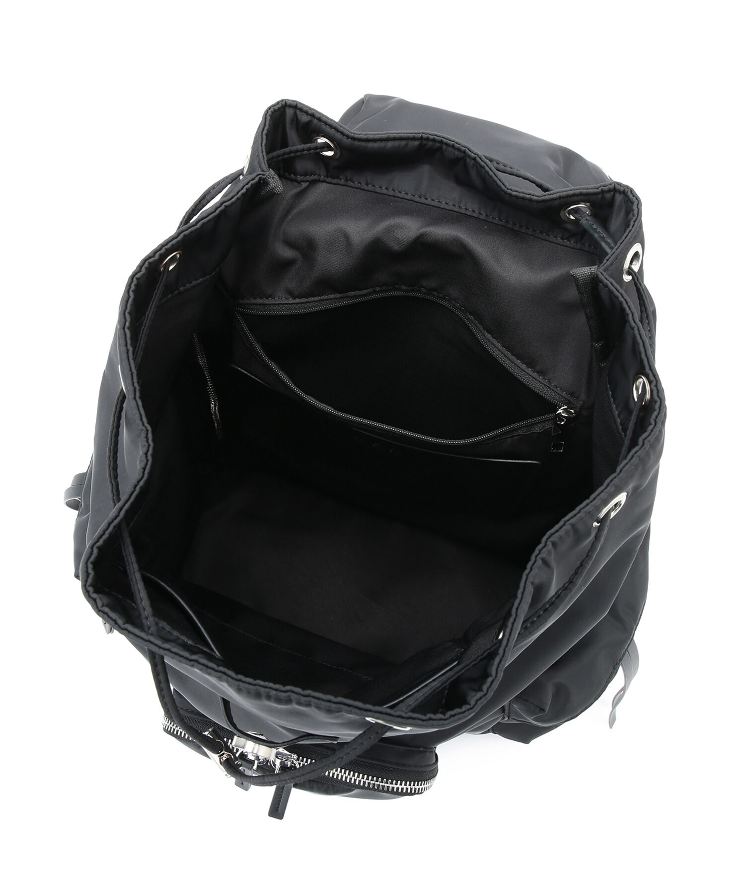 ADAM ET ROPE'「【WEB限定・サステナブル】フラップポケットリュックサック」|リュック|