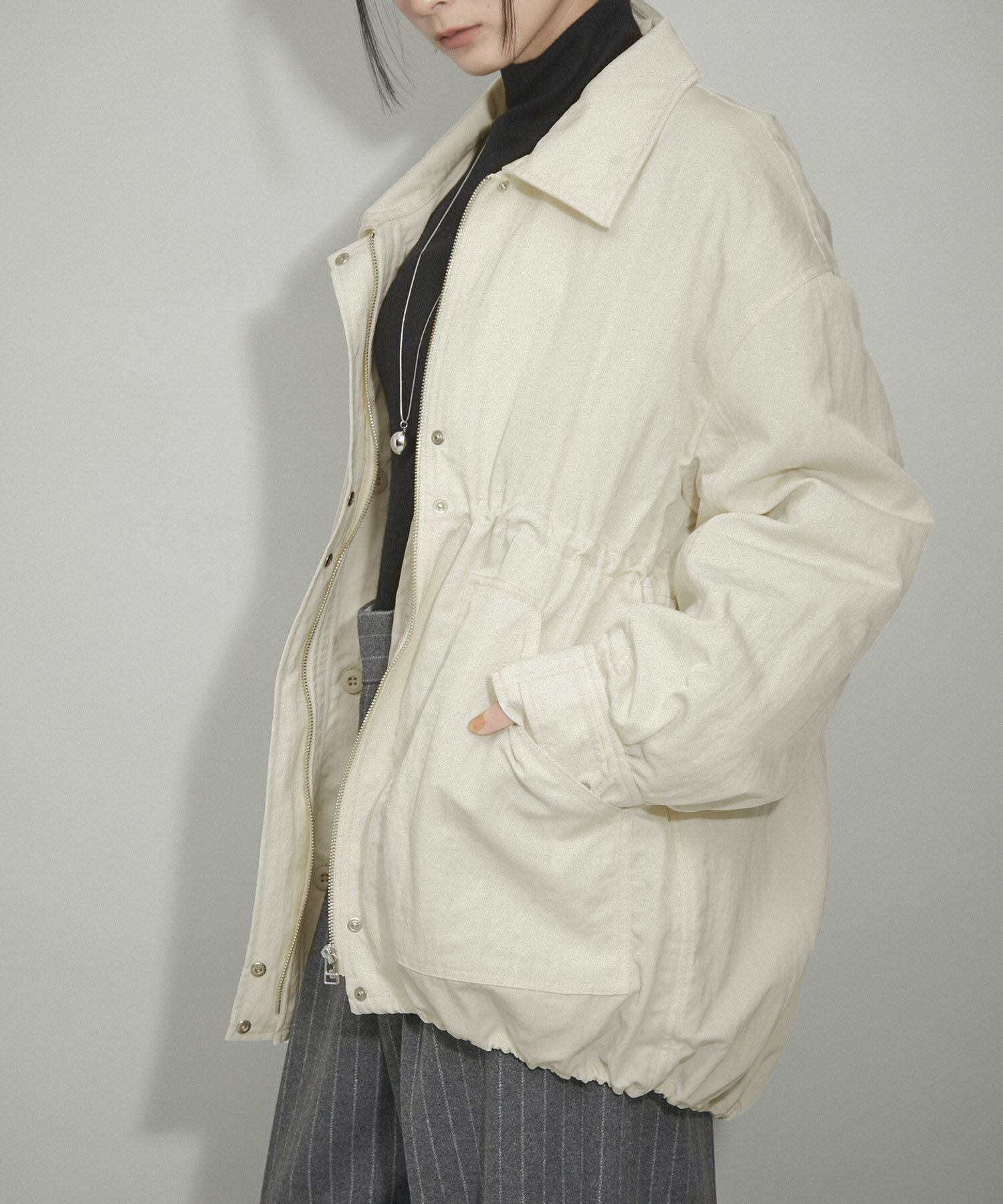 ADAM ET ROPE'「【WEB限定】キルティングライナー付き3WAYブルゾン」|ブルゾン・スタジャン|