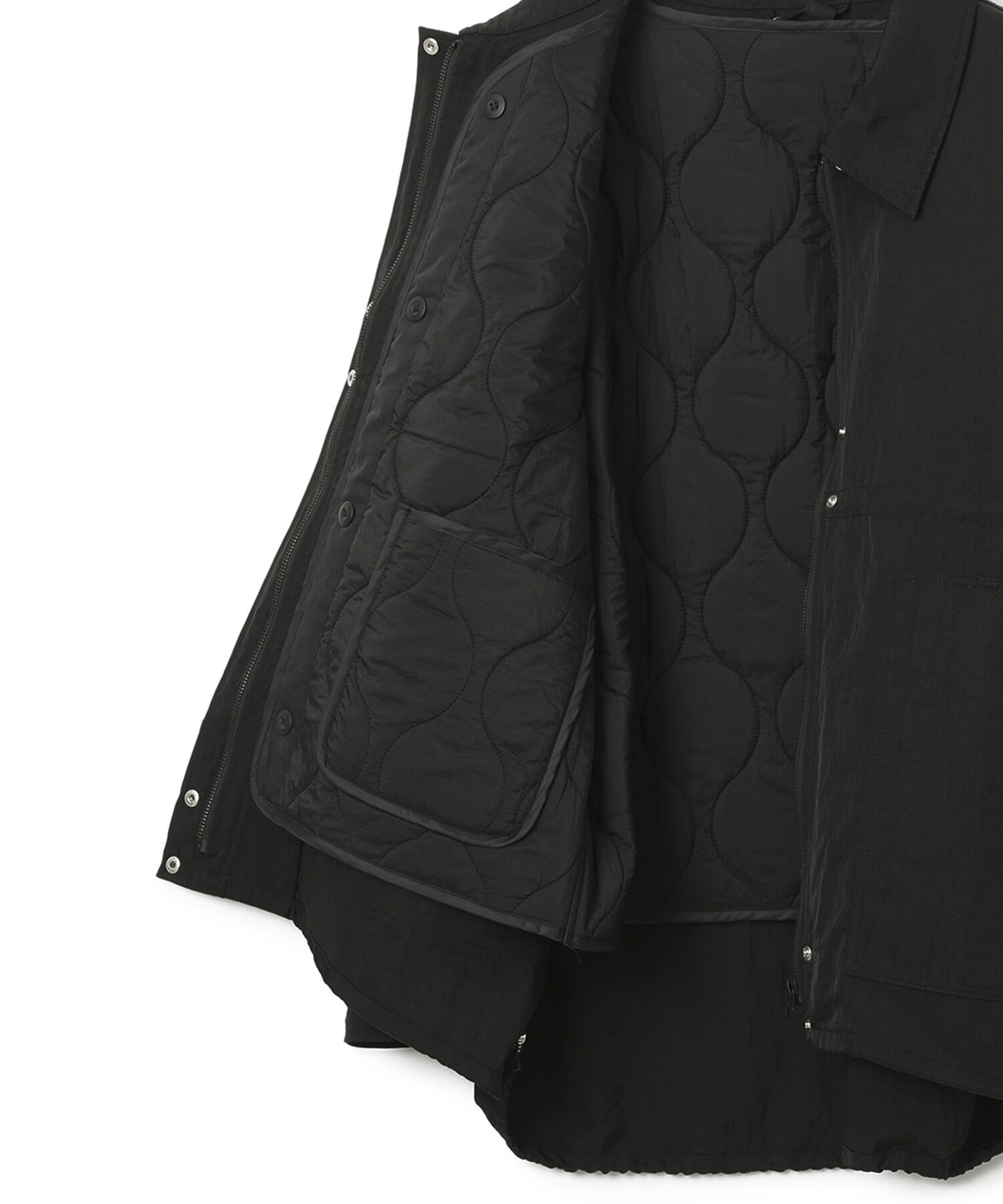 ADAM ET ROPE'「【WEB限定】キルティングライナー付き3WAYブルゾン」|ブルゾン・スタジャン|