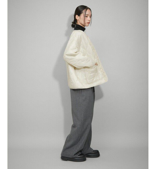 ADAM ET ROPE'「【WEB限定】キルティングライナー付き3WAYブルゾン」|ブルゾン・スタジャン|