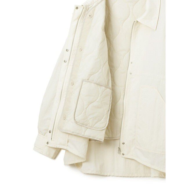 ADAM ET ROPE'「【WEB限定】キルティングライナー付き3WAYブルゾン」|ブルゾン・スタジャン|