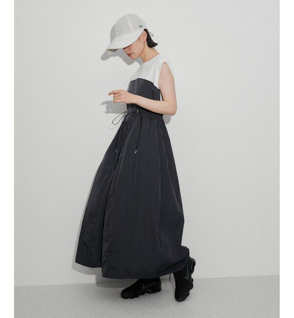 ADAM ET ROPE'「【WEB限定】・【定番】ベアレイヤードワンピース」|ワンピース|