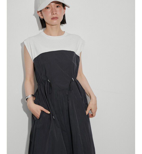 ADAM ET ROPE'「【WEB限定】・【定番】ベアレイヤードワンピース」|ワンピース|