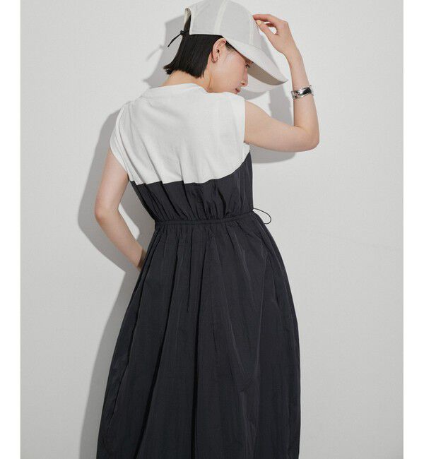 ADAM ET ROPE'「【WEB限定】・【定番】ベアレイヤードワンピース」|ワンピース|