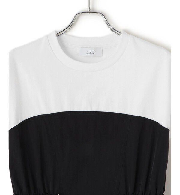 ADAM ET ROPE'「【WEB限定】・【定番】ベアレイヤードワンピース」|ワンピース|