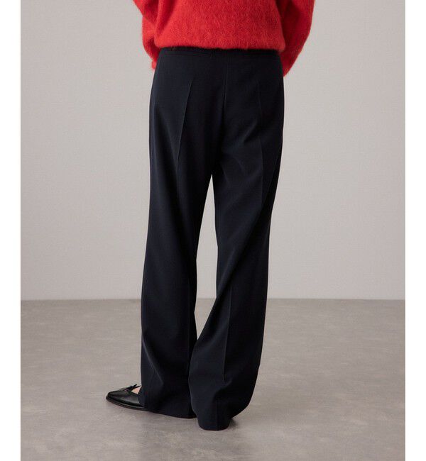 ADAM ET ROPE'「センタープレスストレートパンツ/UVカット」|スラックス|