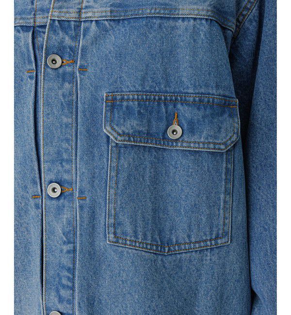 ADAM ET ROPE'「ブリーチ デニムジャケット / ADAM ET ROPE' JEANS -PERS-」|デニムジャケット|