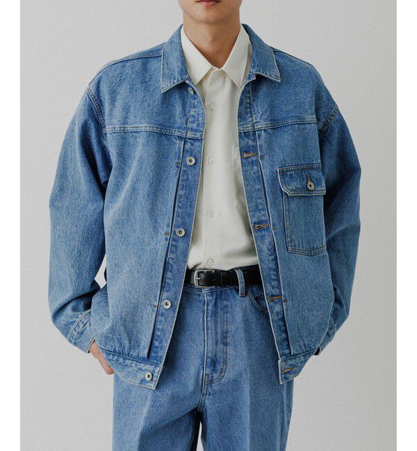 ADAM ET ROPE'「ブリーチ デニムジャケット / ADAM ET ROPE' JEANS -PERS-」|デニムジャケット|