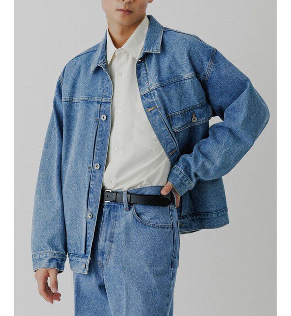 ADAM ET ROPE'「ブリーチ デニムジャケット / ADAM ET ROPE' JEANS -PERS-」|デニムジャケット|