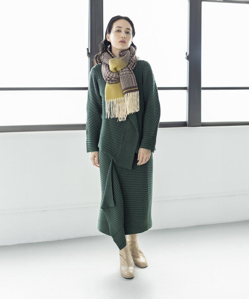  「切替リブニットプルオーバー」|ニット・セーター|