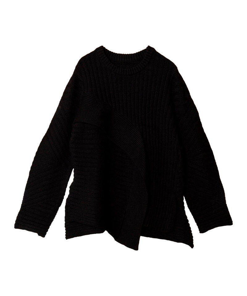  「切替リブニットプルオーバー」|ニット・セーター|