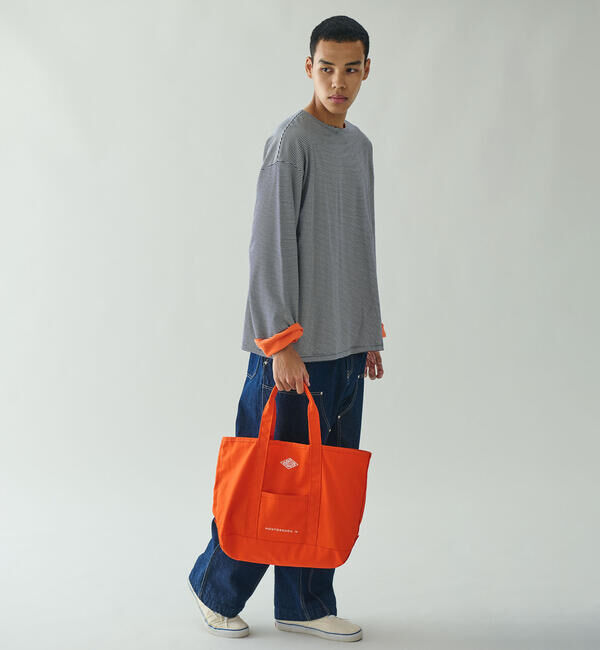 ORCIVAL「ORCIVAL | コットン天竺 ボーダーボートネックプルオーバー MEN」|Tシャツ・カットソー|