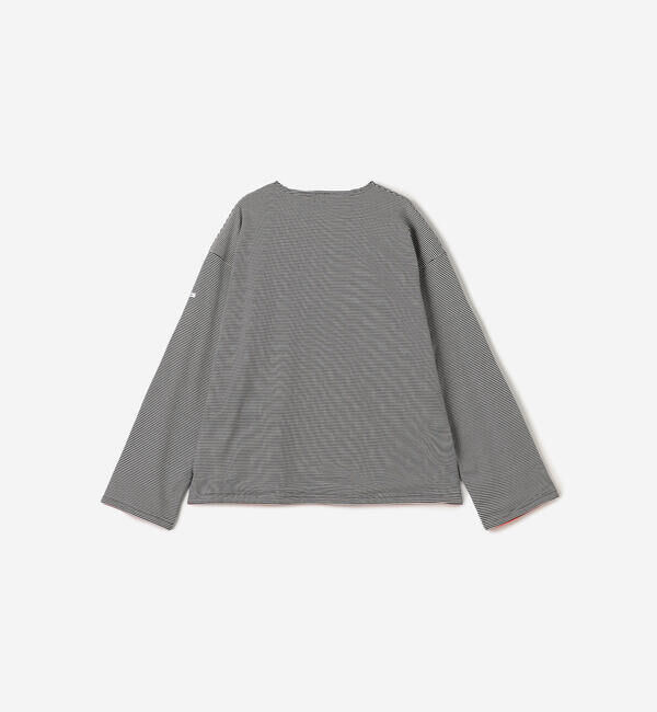 ORCIVAL「ORCIVAL | コットン天竺 ボーダーボートネックプルオーバー MEN」|Tシャツ・カットソー|