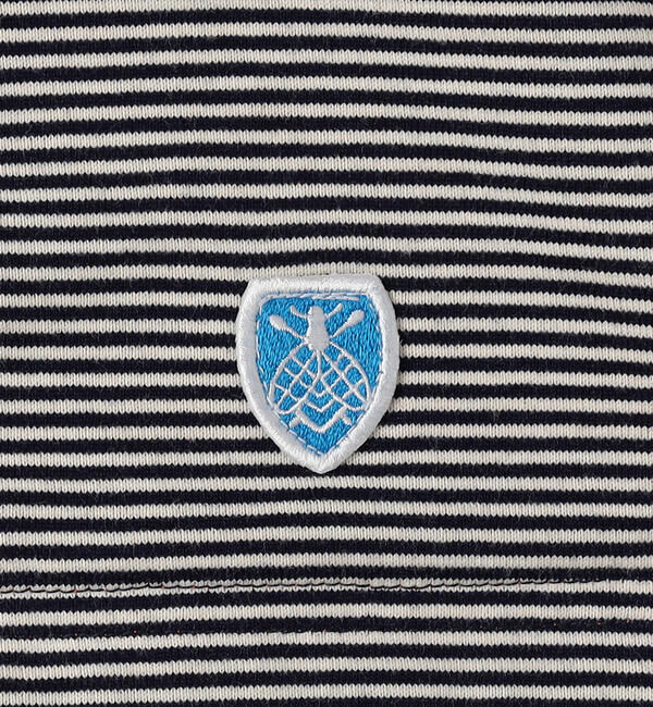 ORCIVAL「ORCIVAL | コットン天竺 ボーダーボートネックプルオーバー MEN」|Tシャツ・カットソー|