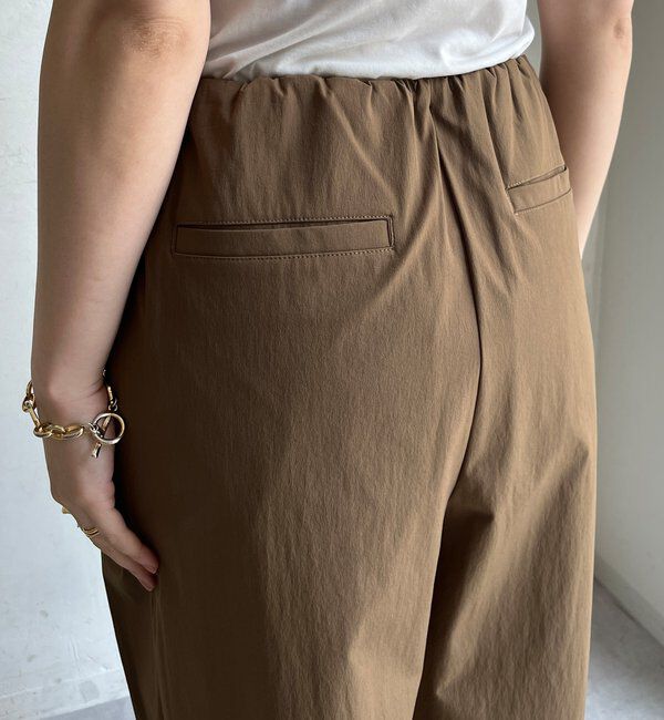  「【WEB限定】接触冷感デサインタックパンツ」|チノ|