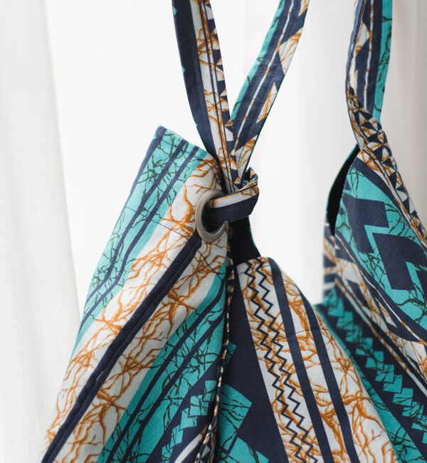  「【4色展開/A4サイズ】バティック柄トートBAG」|トートバッグ|