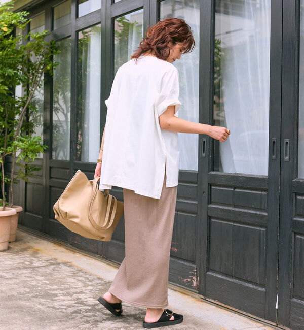  「【マイナス3kg/レビュー高評価☆】2WAYリブタンクワンピース」|ワンピース|