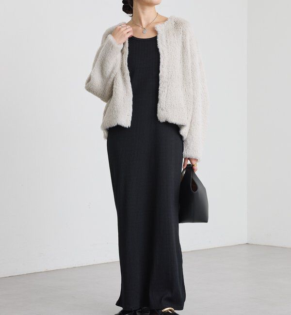  「【マイナス3kg/レビュー高評価☆】2WAYリブタンクワンピース」|ワンピース|