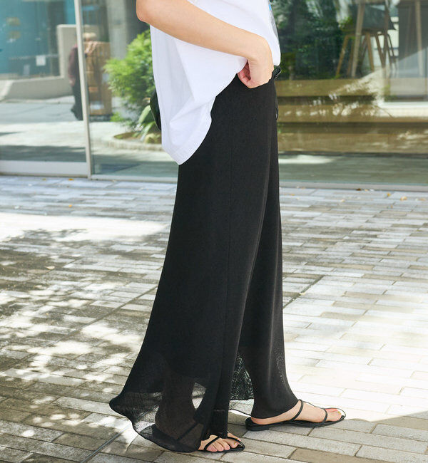  「【セットアップ対応可】メッシュバイアススカート」|スカート|