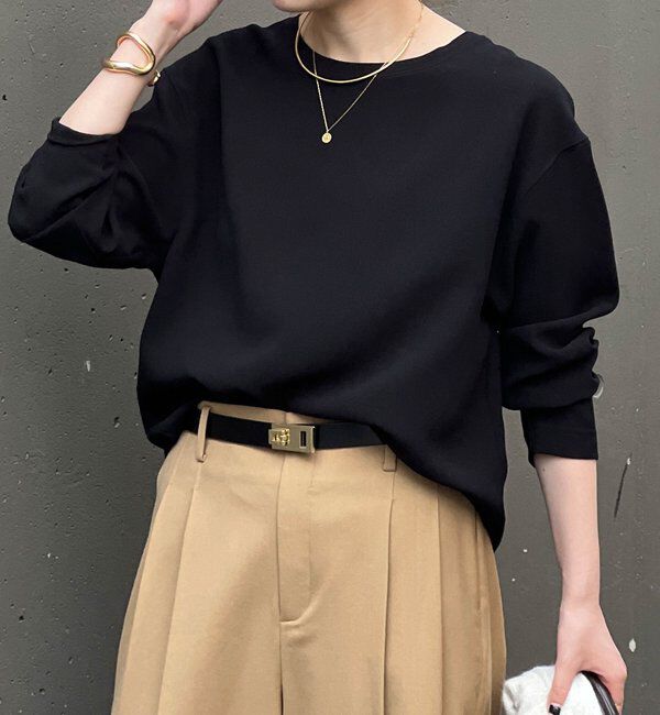  「【新色登場！】バックスリットブラウスT」|シャツ・ブラウス|