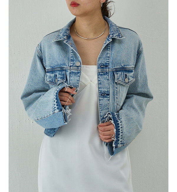  「【PEAS】リメイクボレロGジャン」|ベスト・ジレ|