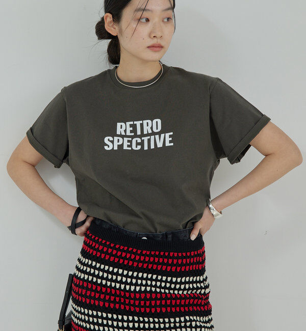  「ロゴTシャツ《Retrospective》」|Tシャツ・カットソー|