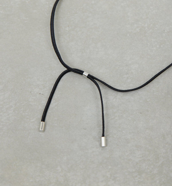  「メタルトップコードネックレス」|リング|