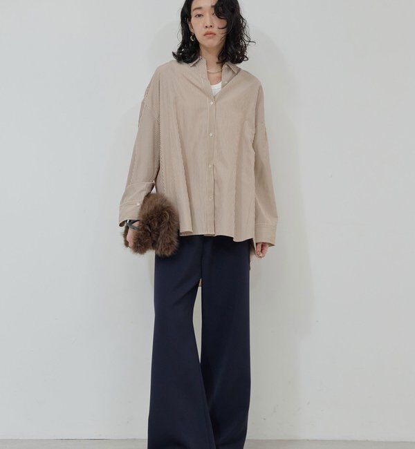  「【ルミネ限定カラーあり！】ツイルオーバーシャツ」|シャツ・ブラウス|