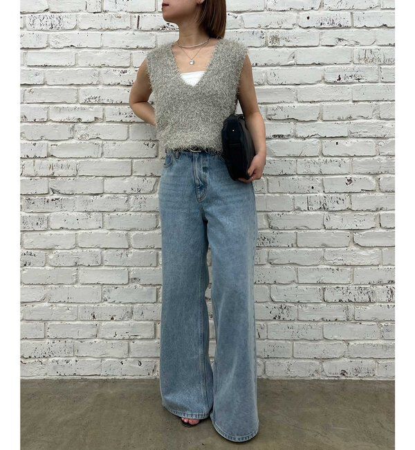  「シャギーニットベスト」|ニット・セーター|