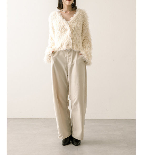  「【３サイズ/6色展開】カーブスラックス」|チノ|