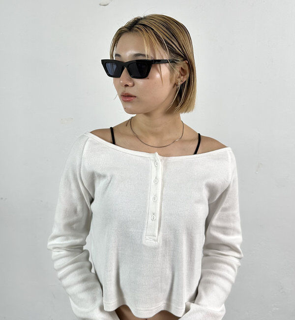  「キャッツアイサングラス」|ピアス|