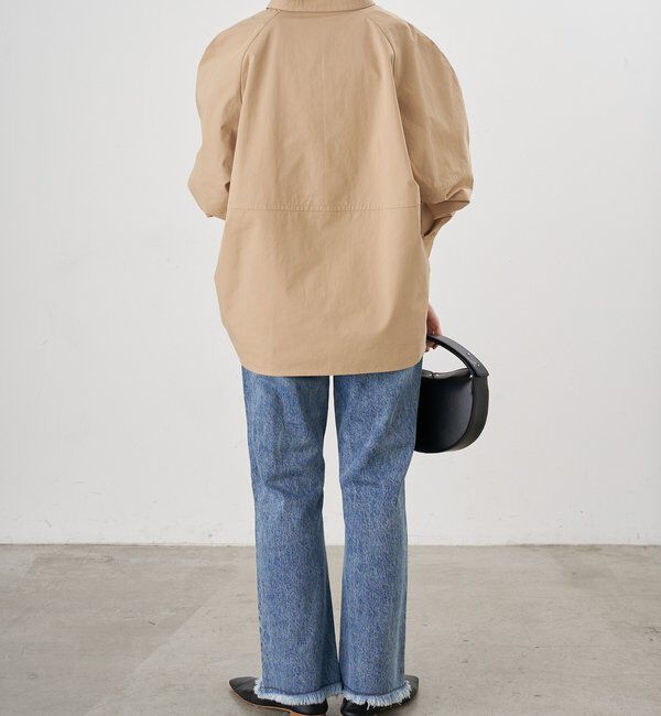  「【26SS予約】コットンバレルシャツ」|シャツ・ブラウス|