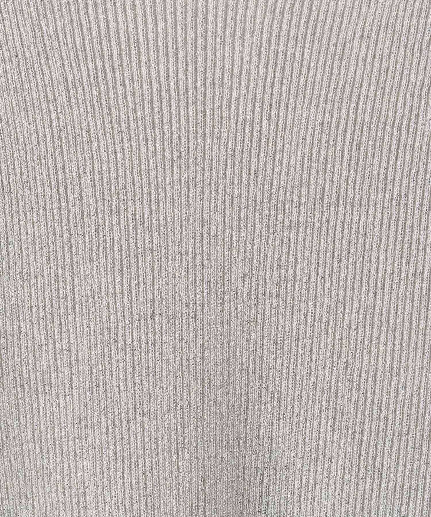 A part by 「2WAYラメリブニット_6分袖」|ニット・セーター|