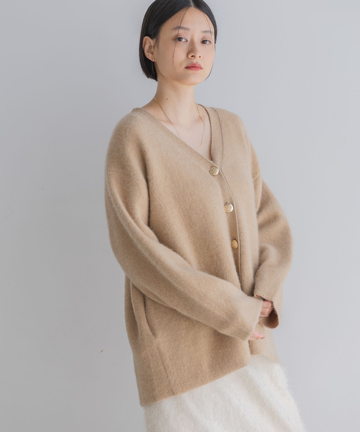 CNラクーンコンVカーディガン（A part by ）｜ルミネのファッション