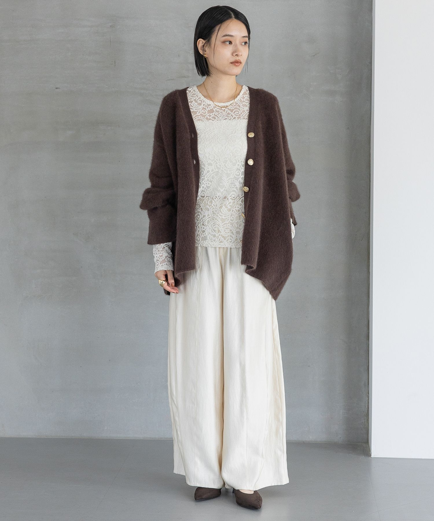 CNラクーンコンVカーディガン（A part by ）｜ルミネのファッション