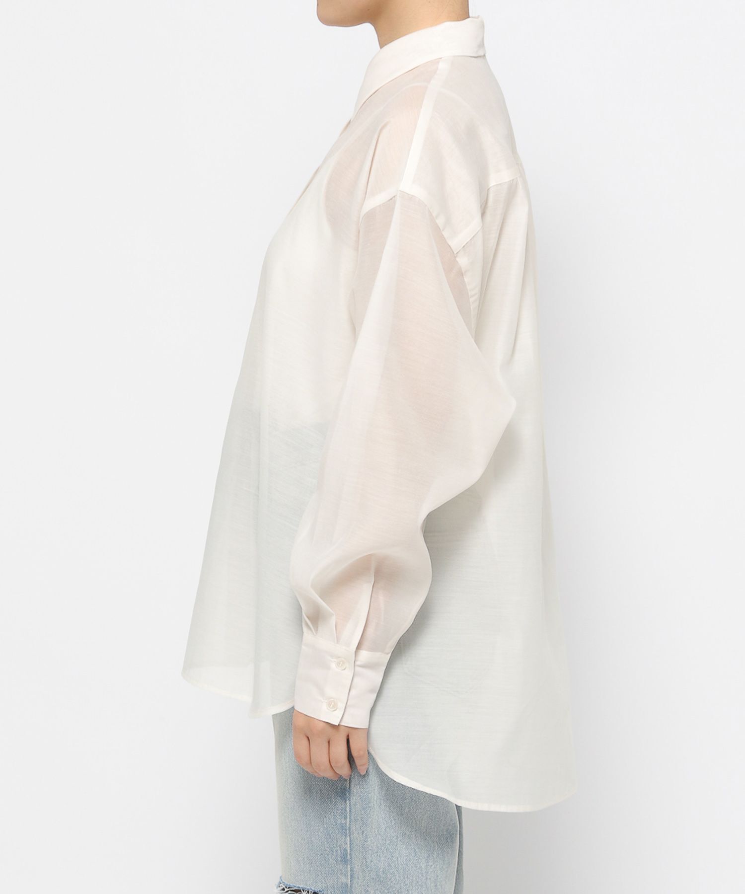 LOWRYS FARM「ｼｱｰｼｬﾂLS*」|シャツ・ブラウス|