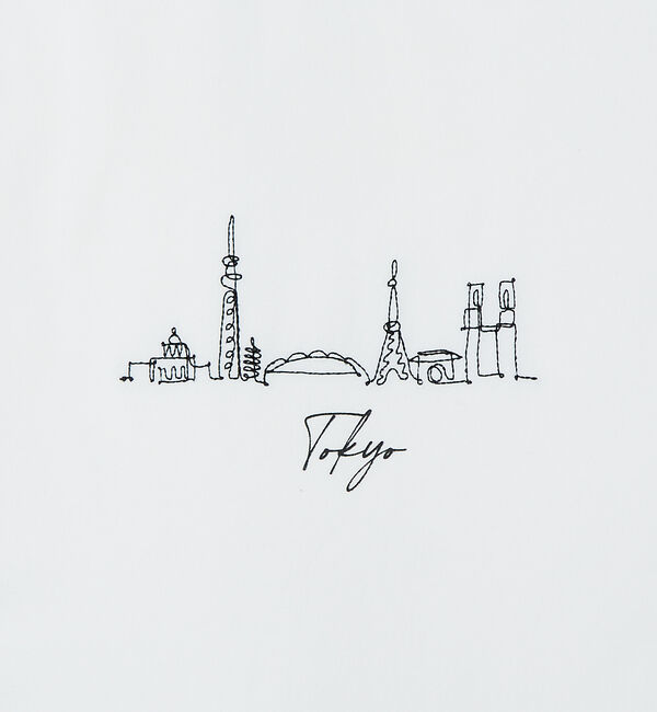 ABAHOUSE「【CITY】刺繍 ポンチ 長袖Tシャツ」|Tシャツ・カットソー|