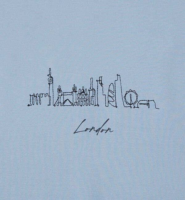 ABAHOUSE「【CITY】刺繍 ポンチ 長袖Tシャツ」|Tシャツ・カットソー|