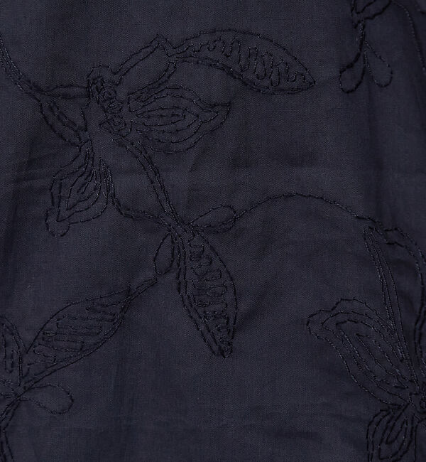 ABAHOUSE「【フラワー刺繍】コットンタイプライター シャツ」|シャツ・ブラウス|