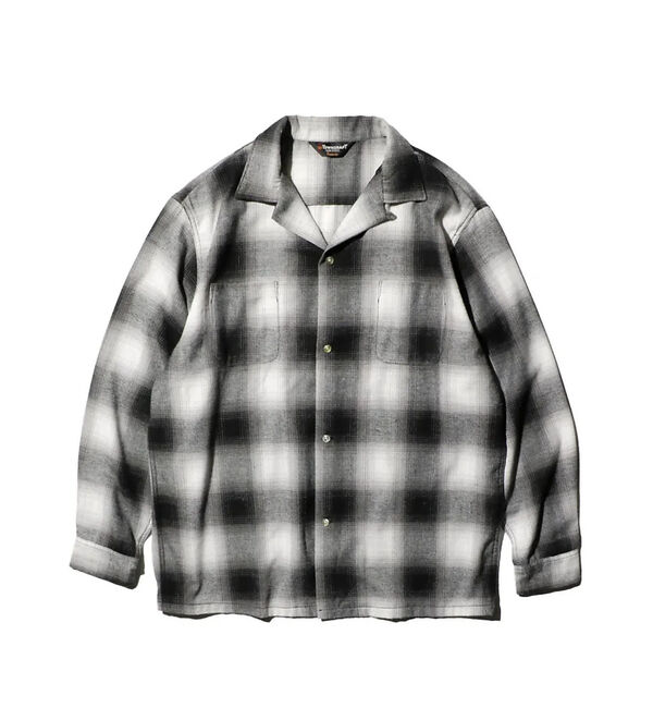 ABAHOUSE「【TOWNCRAFT 】60&lsquo;SLOOP COLLAR NEL OMBRE SH」|シャツ・ブラウス|